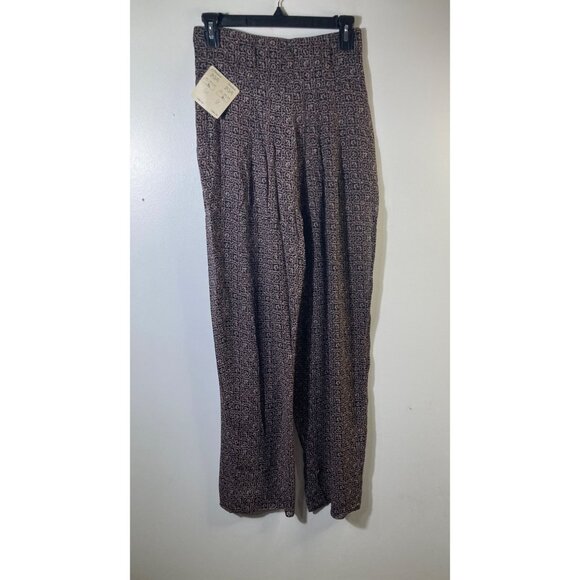 Womens Vintage Crisca Silk Blend High Waisted Sheer Pants EU36 XS 26" NWT - Picture 2 of 11